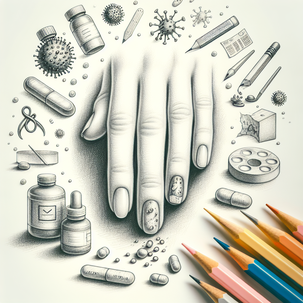 Pastelková ilustrace znázorňující téma: Zdraví