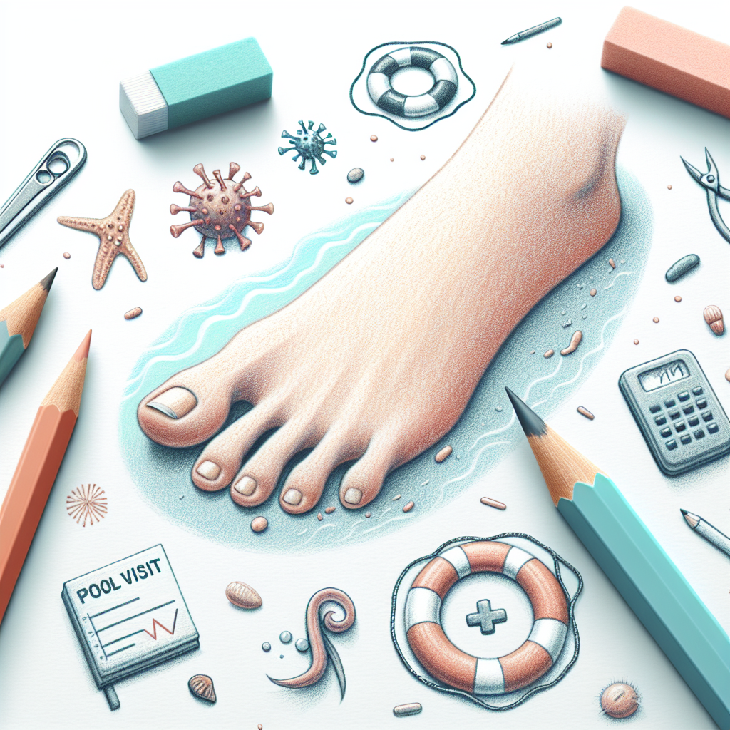 Pastelková ilustrace znázorňující téma: Zdraví