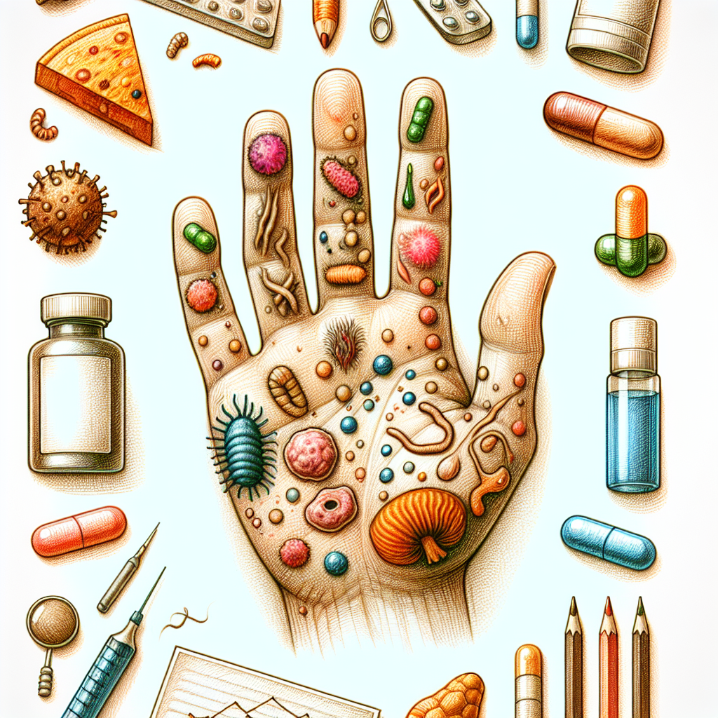 Pastelková ilustrace znázorňující téma: Zdraví