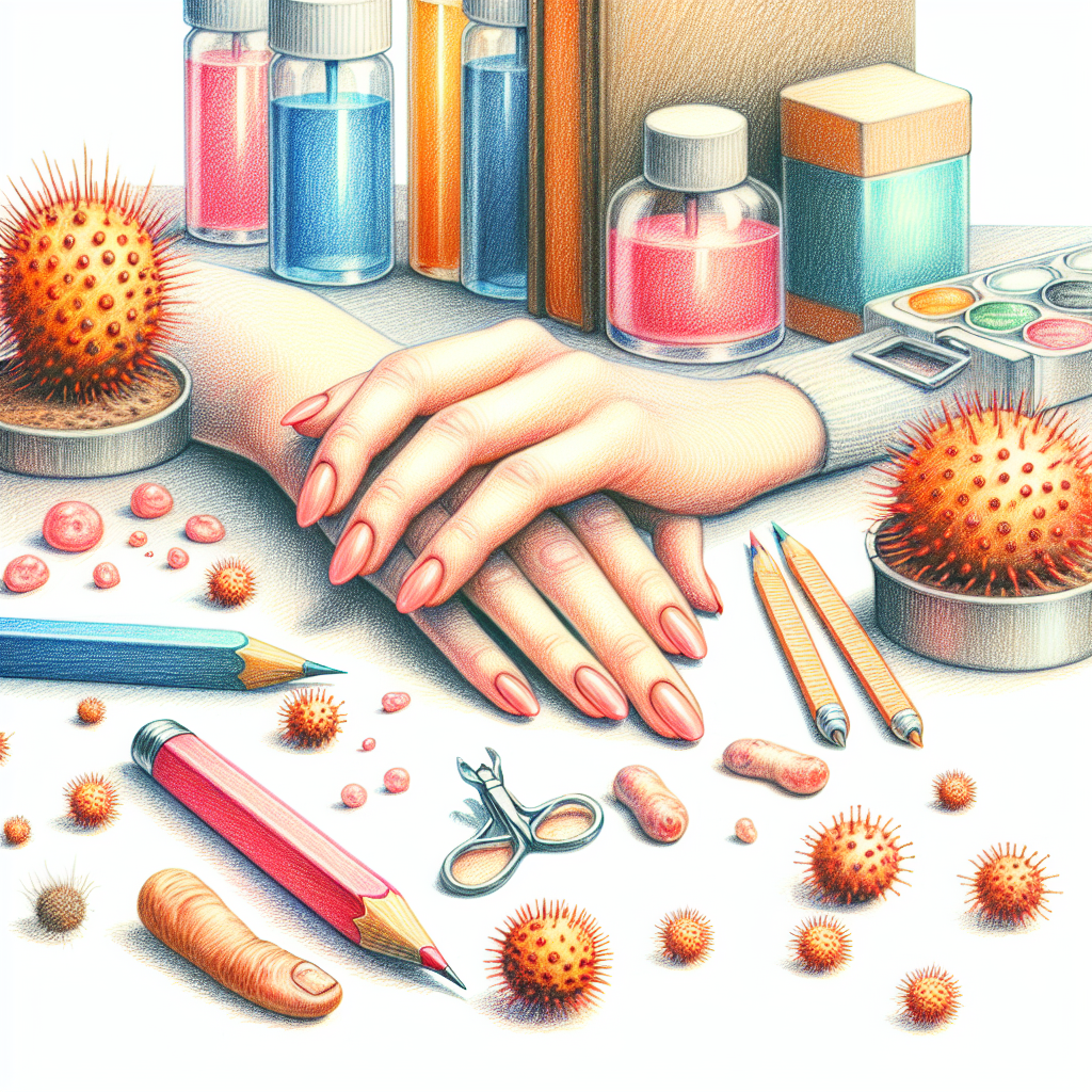 Pastelková ilustrace znázorňující téma: Zdraví