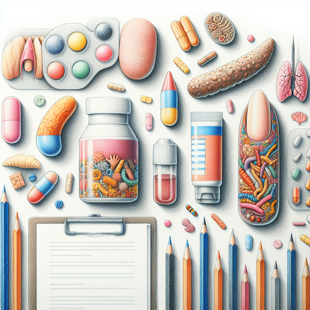 Pastelková ilustrace znázorňující téma: Zdraví