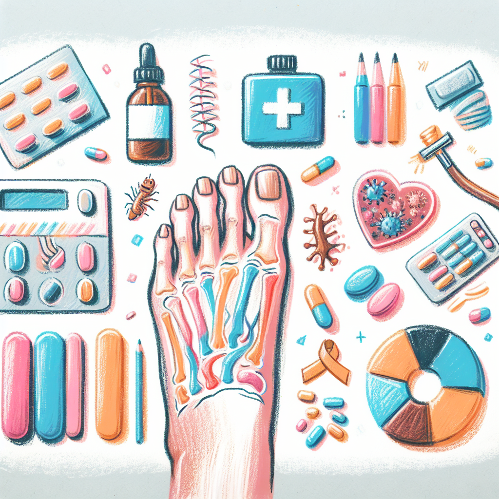 Pastelková ilustrace znázorňující téma: Zdraví