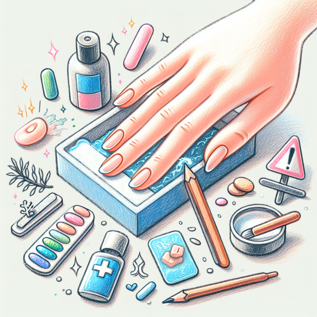 Pastelková ilustrace znázorňující téma: Zdraví