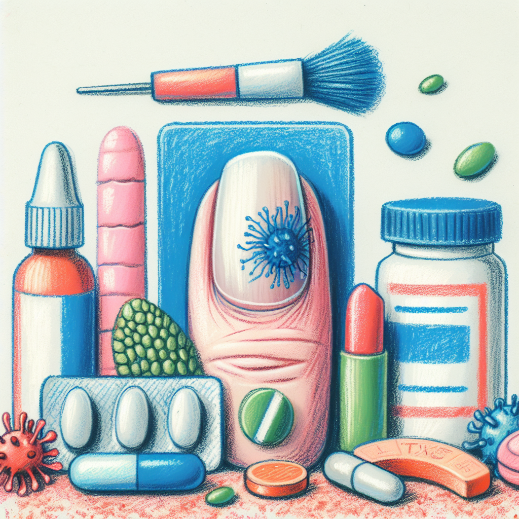 Pastelková ilustrace znázorňující téma: Zdraví