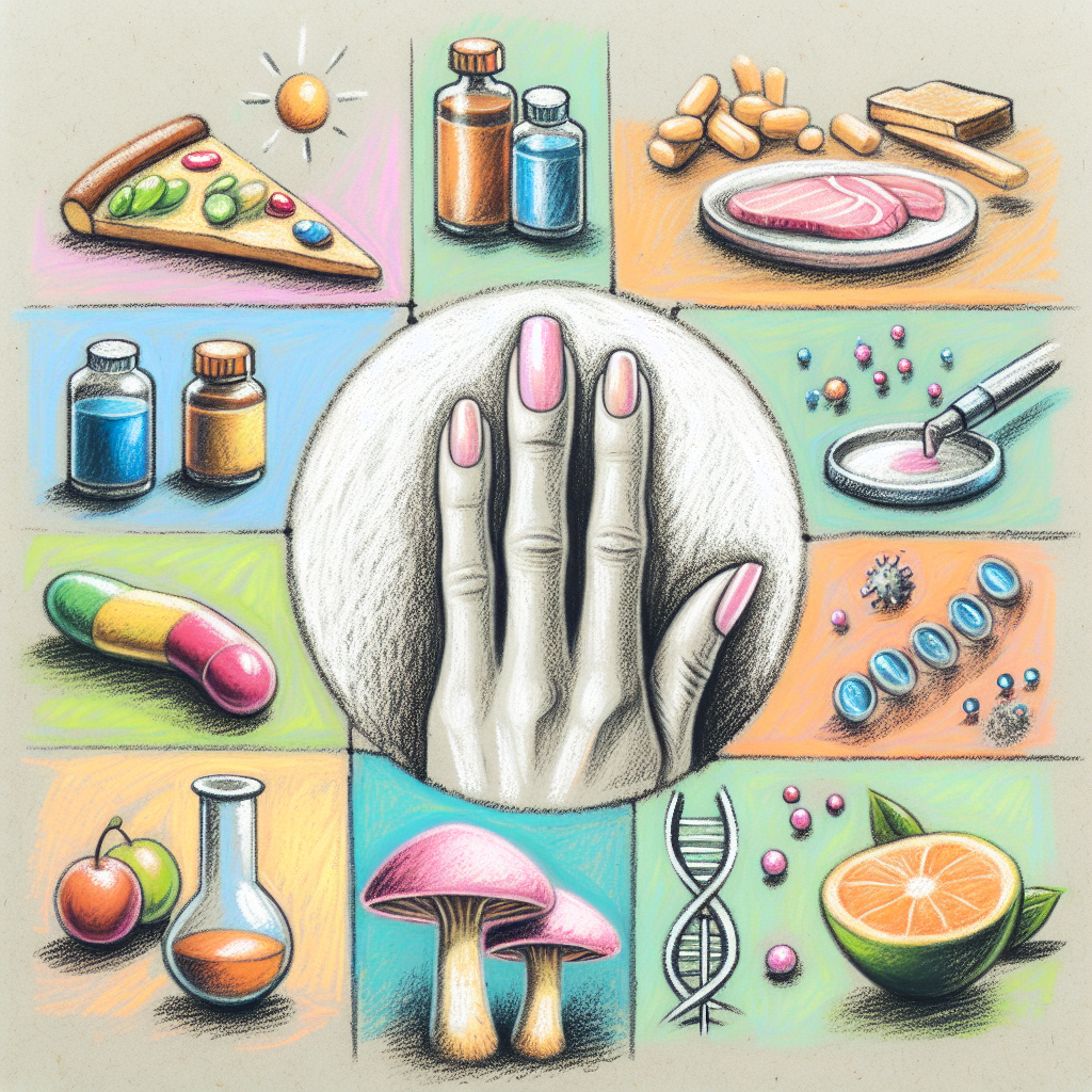 Pastelková ilustrace znázorňující téma: Zdraví