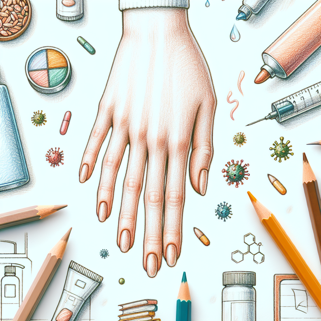 Pastelková ilustrace znázorňující téma: Zdraví