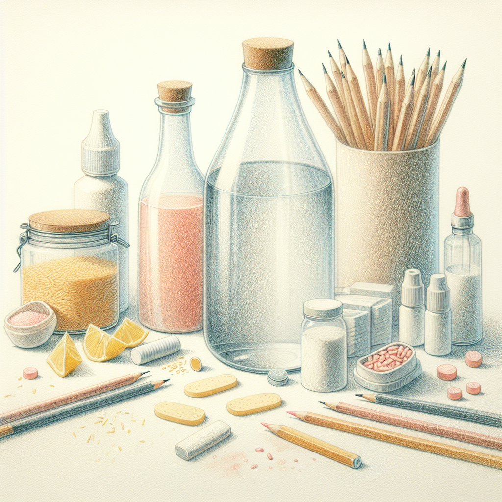 Pastelková ilustrace znázorňující téma: Zdraví