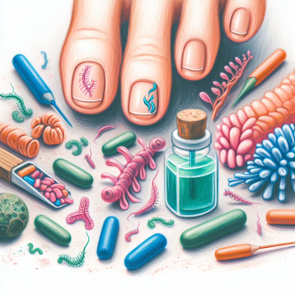 Pastelková ilustrace znázorňující téma: Zdraví