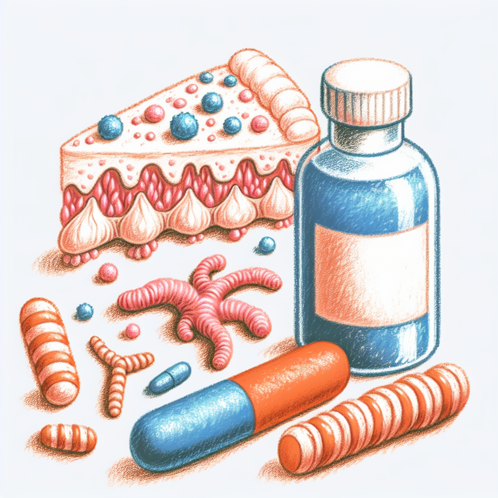 Pastelková ilustrace znázorňující téma: Zdraví a prevence