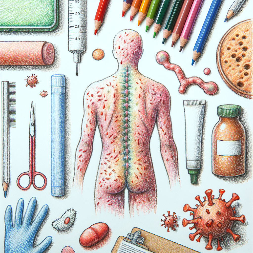 Pastelková ilustrace znázorňující téma: Zdraví