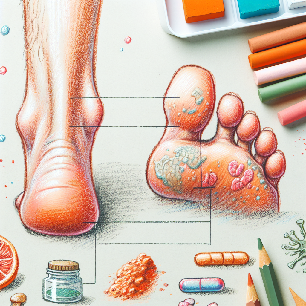 Pastelková ilustrace znázorňující téma: Zdraví