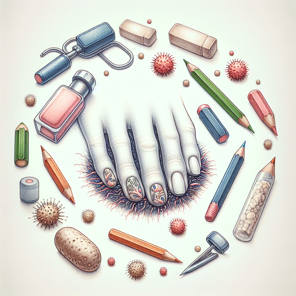 Pastelková ilustrace znázorňující téma: Zdraví