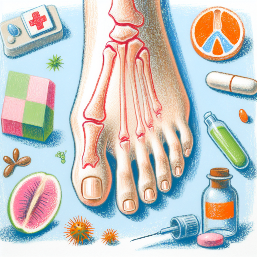 Pastelková ilustrace znázorňující téma: Zdraví