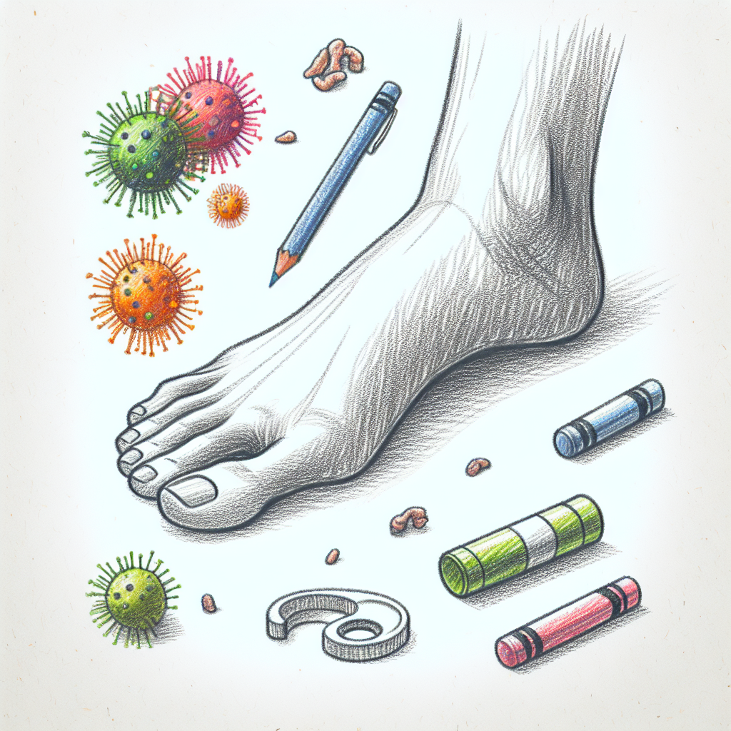 Pastelková ilustrace znázorňující téma: Zdraví