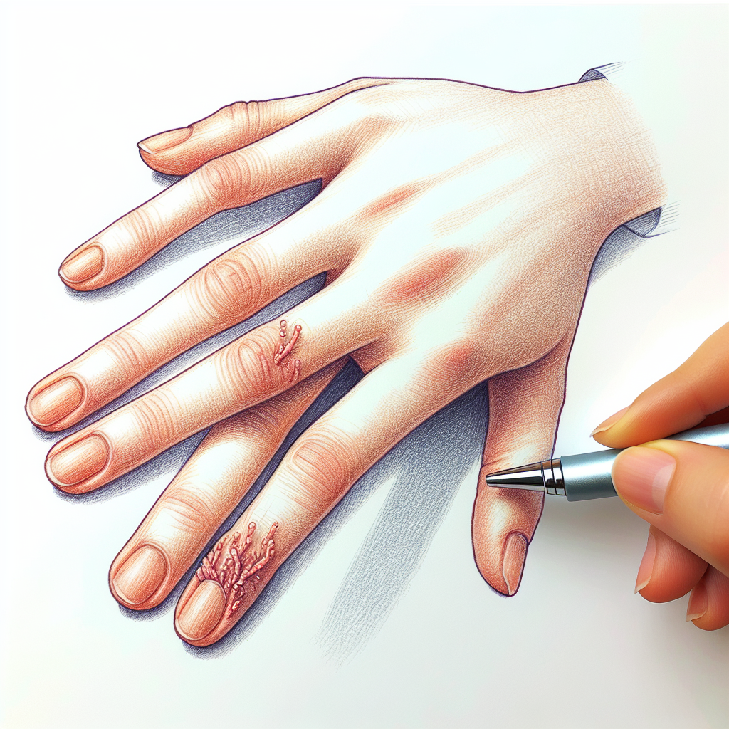 Pastelková ilustrace znázorňující téma: Zdraví