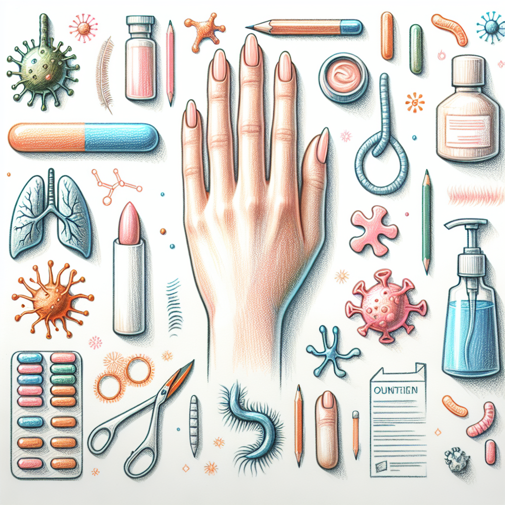 Pastelková ilustrace znázorňující téma: Zdraví