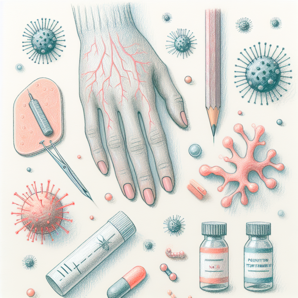 Pastelková ilustrace znázorňující téma: Zdraví