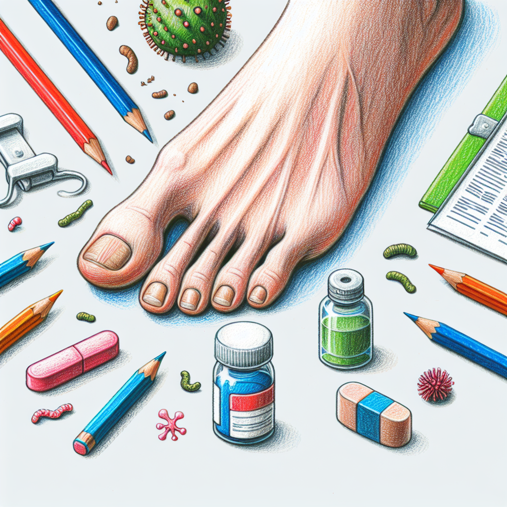 Pastelková ilustrace znázorňující téma: Zdraví