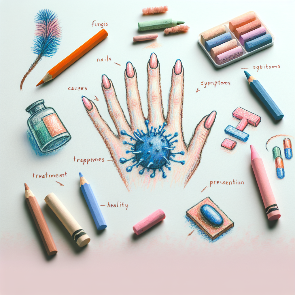 Pastelková ilustrace znázorňující téma: Zdraví