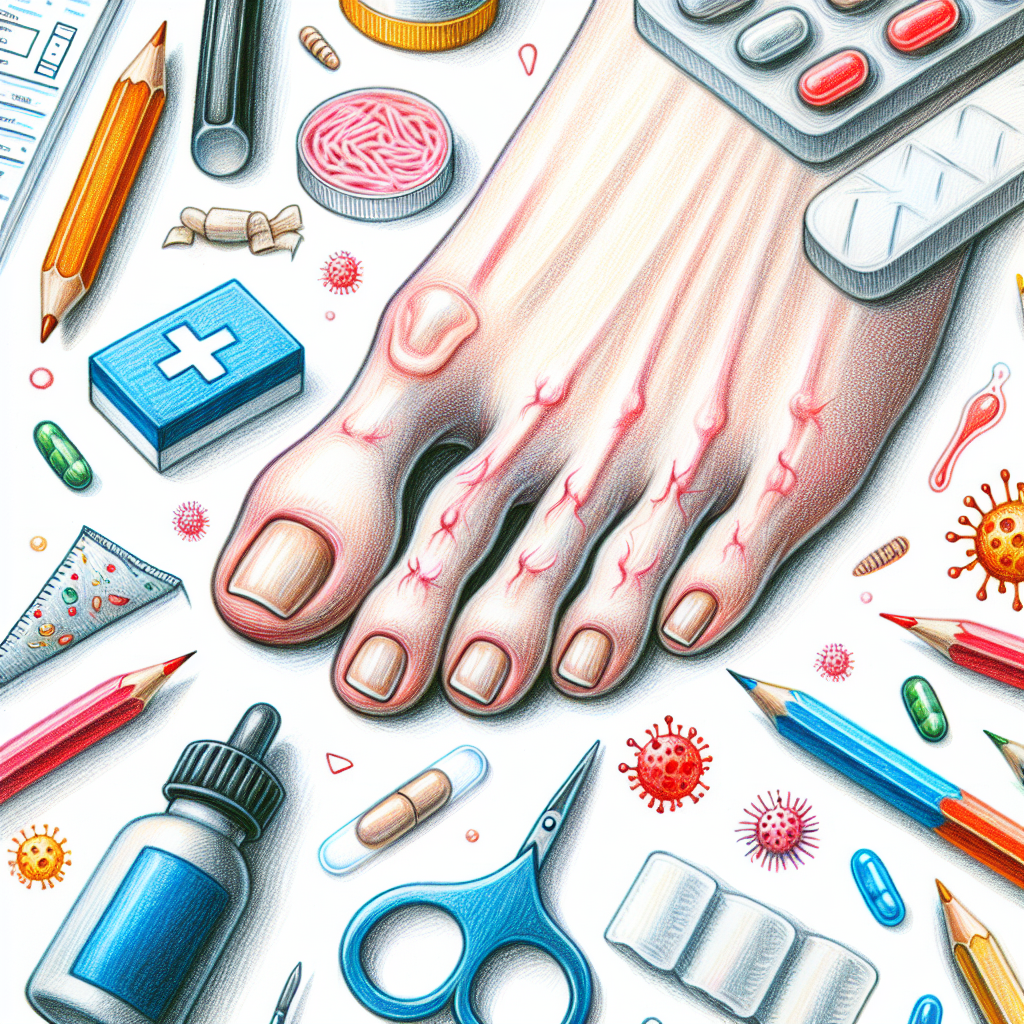 Pastelková ilustrace znázorňující téma: Zdraví