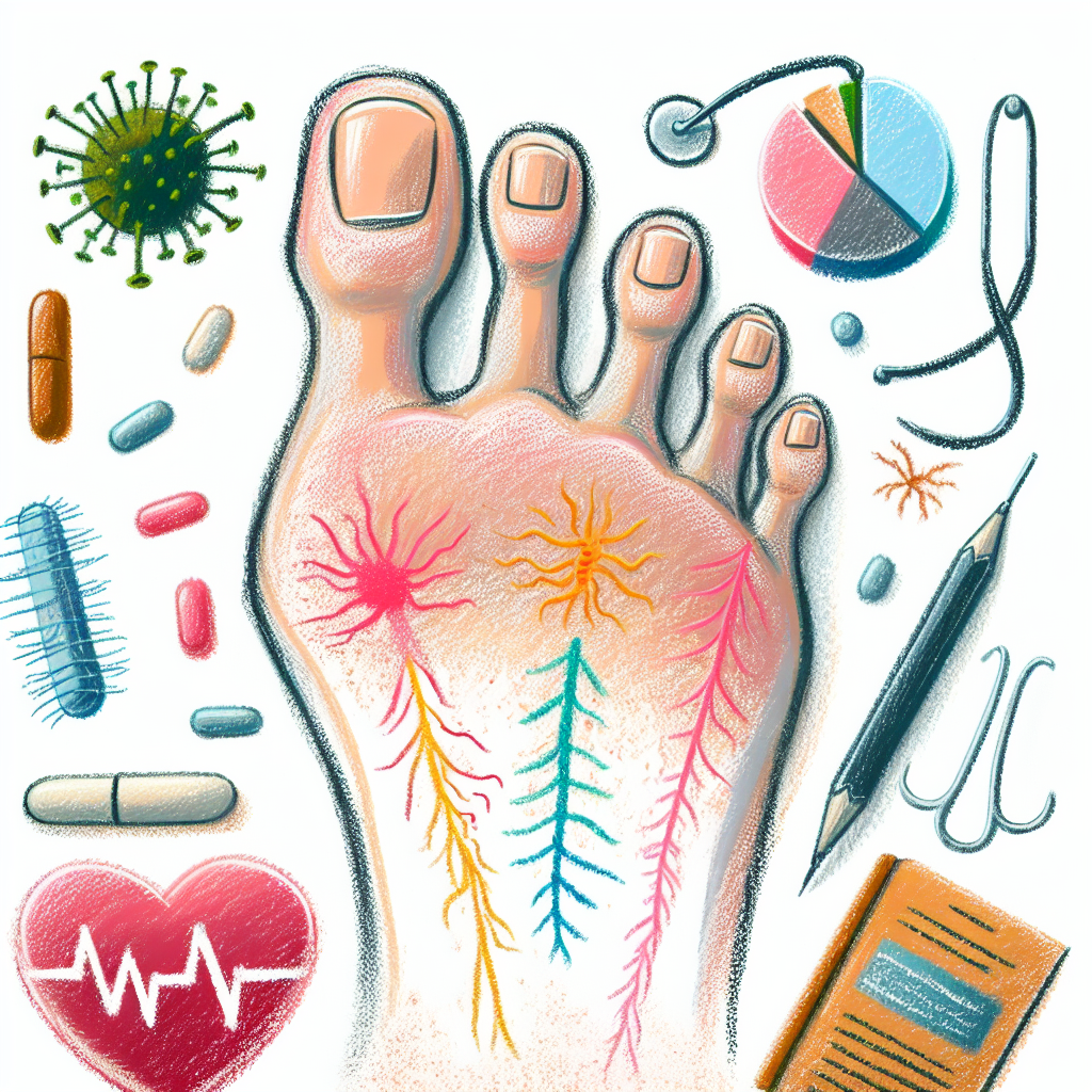 Pastelková ilustrace znázorňující téma: Zdraví