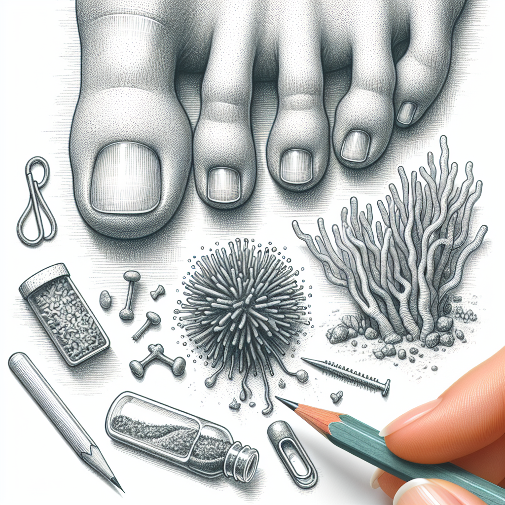 Pastelková ilustrace znázorňující téma: Plísňová onemocnění