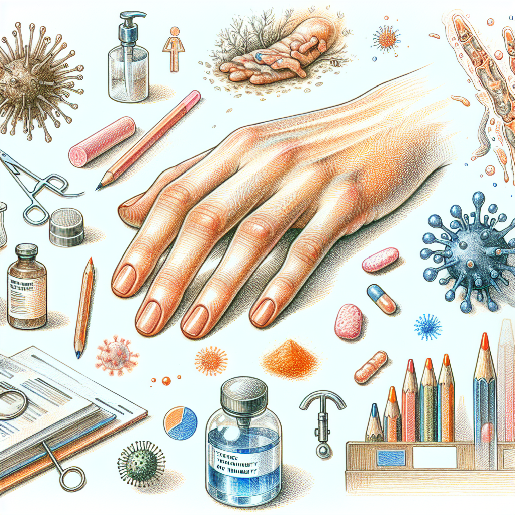 Pastelková ilustrace znázorňující téma: Zdraví a péče