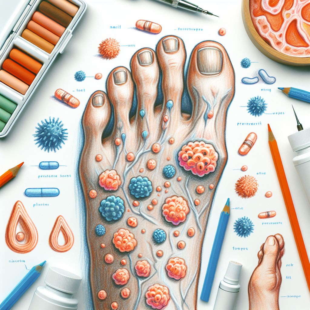 Pastelková ilustrace znázorňující téma: Zdraví nehtů