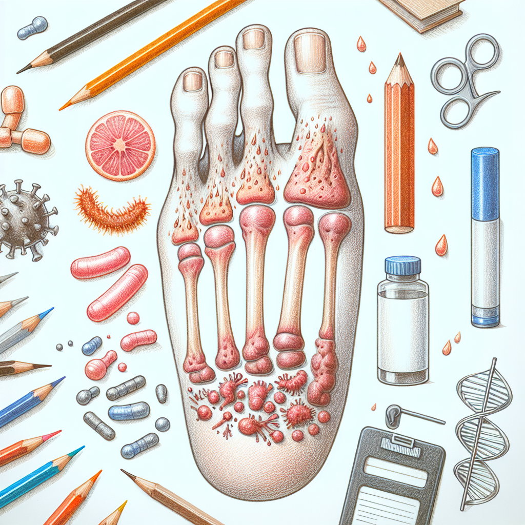 Pastelková ilustrace znázorňující téma: Zdraví