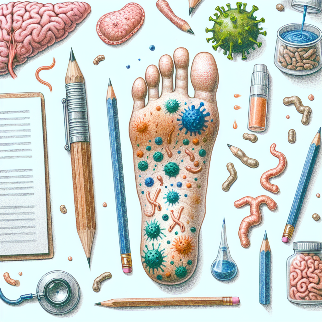 Pastelková ilustrace znázorňující téma: Zdraví