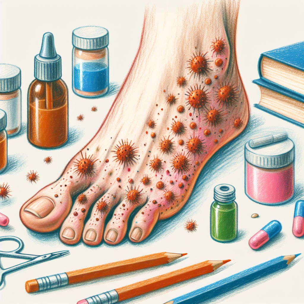 Pastelková ilustrace znázorňující téma: Zdraví