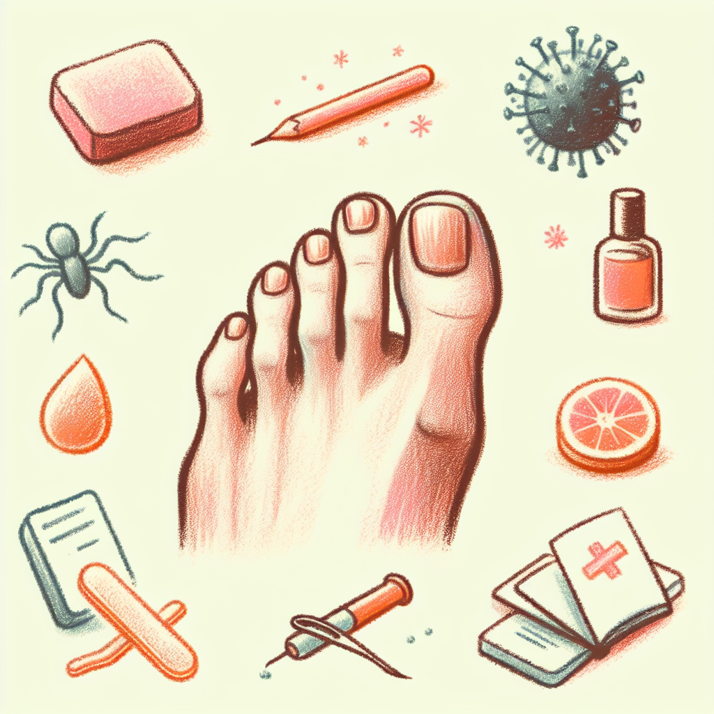 Pastelková ilustrace znázorňující téma: Zdraví