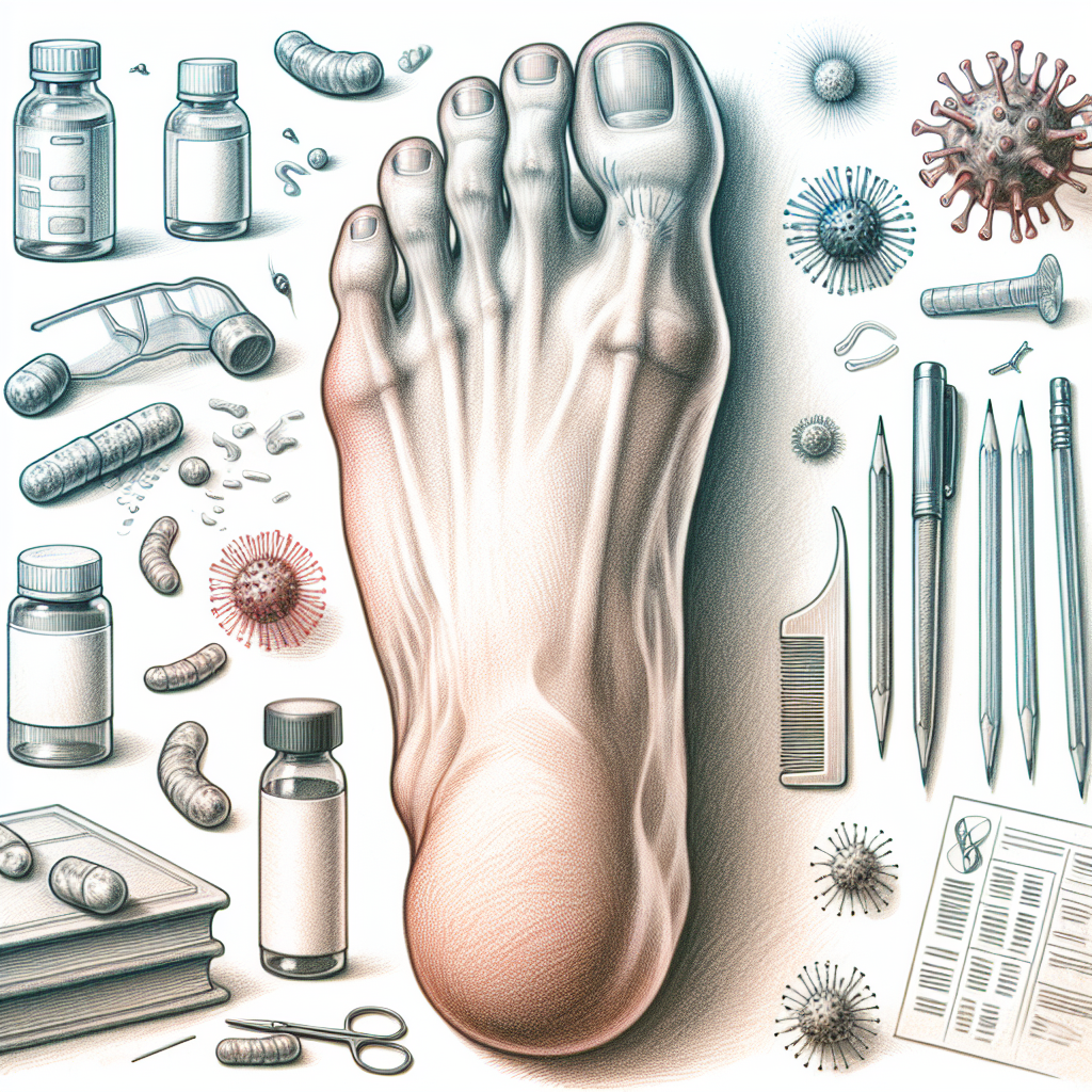 Pastelková ilustrace znázorňující téma: Zdraví nehtů