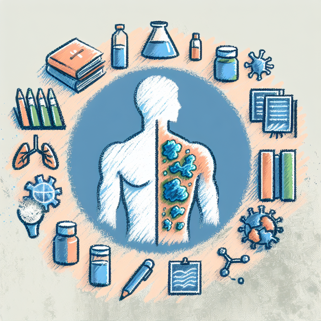 Pastelková ilustrace znázorňující téma: Zdraví