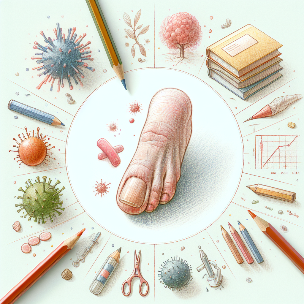 Pastelková ilustrace znázorňující téma: Zdraví