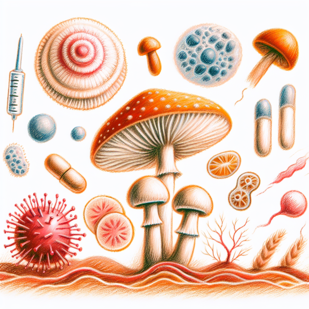 Pastelková ilustrace znázorňující téma: Zdraví