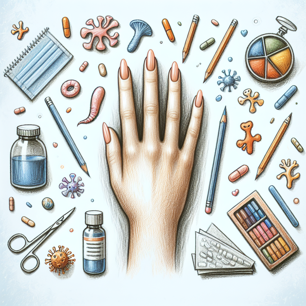 Pastelková ilustrace znázorňující téma: Zdraví a wellness
