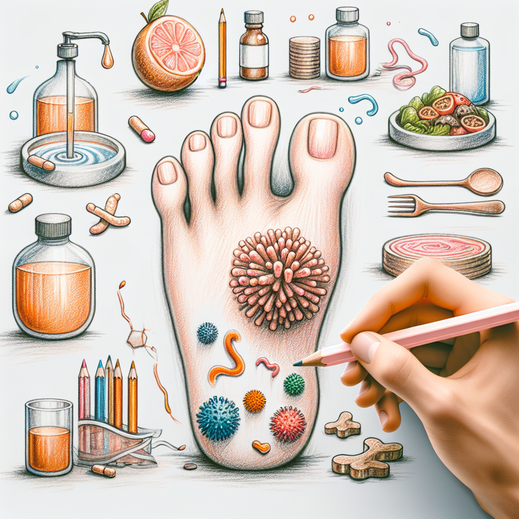 Pastelková ilustrace znázorňující téma: Zdraví