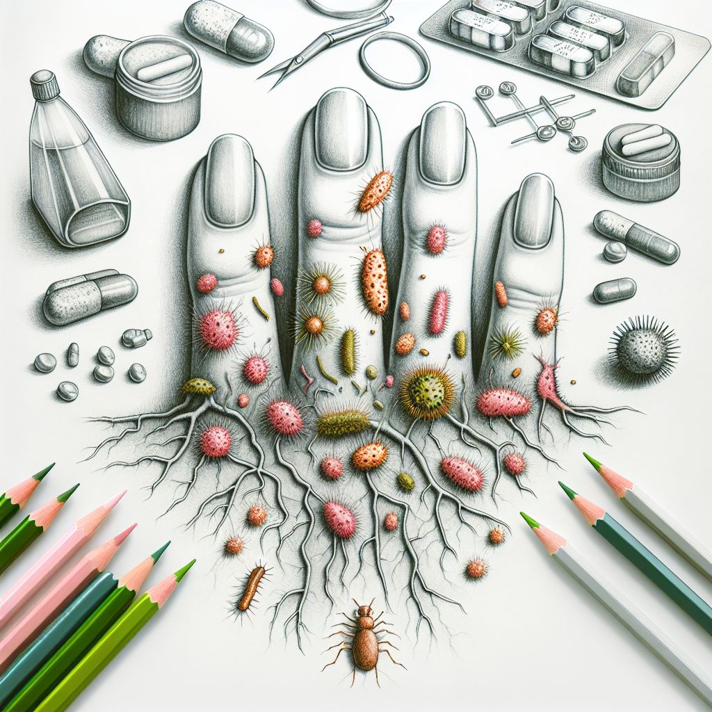 Pastelková ilustrace znázorňující téma: Zdraví