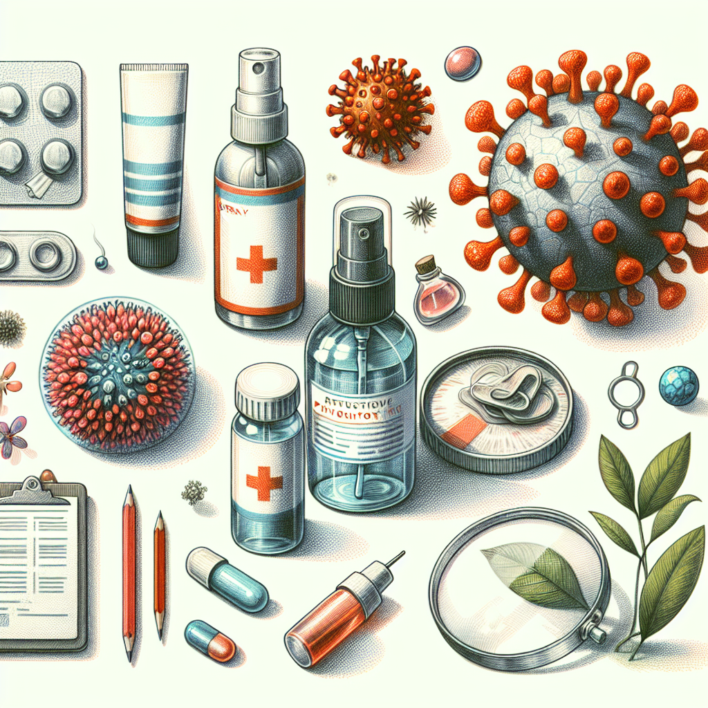 Pastelková ilustrace znázorňující téma: Plísně a zdraví