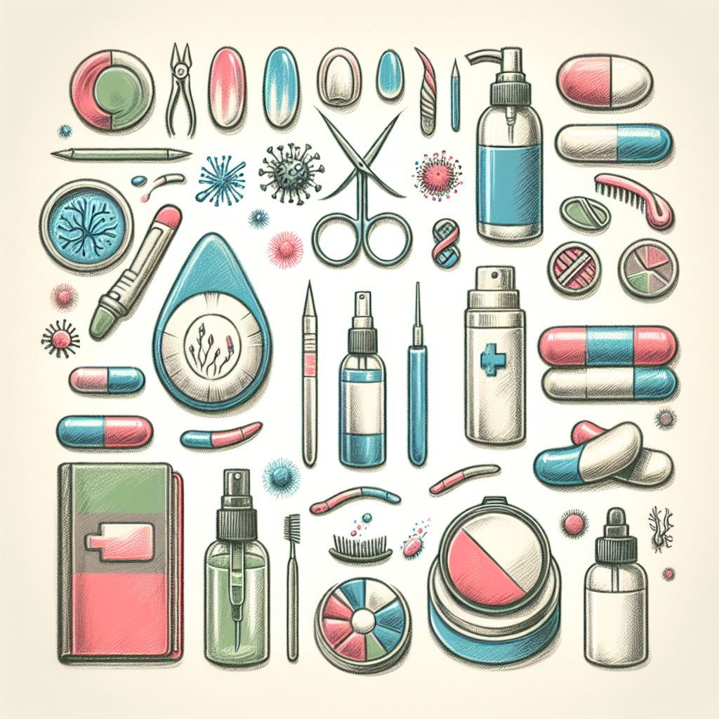 Pastelková ilustrace znázorňující téma: Zdraví a prevence