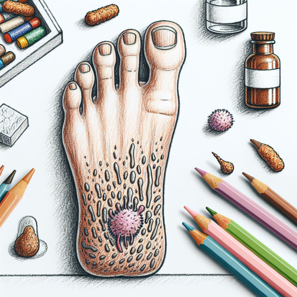 Pastelková ilustrace znázorňující téma: Zdraví