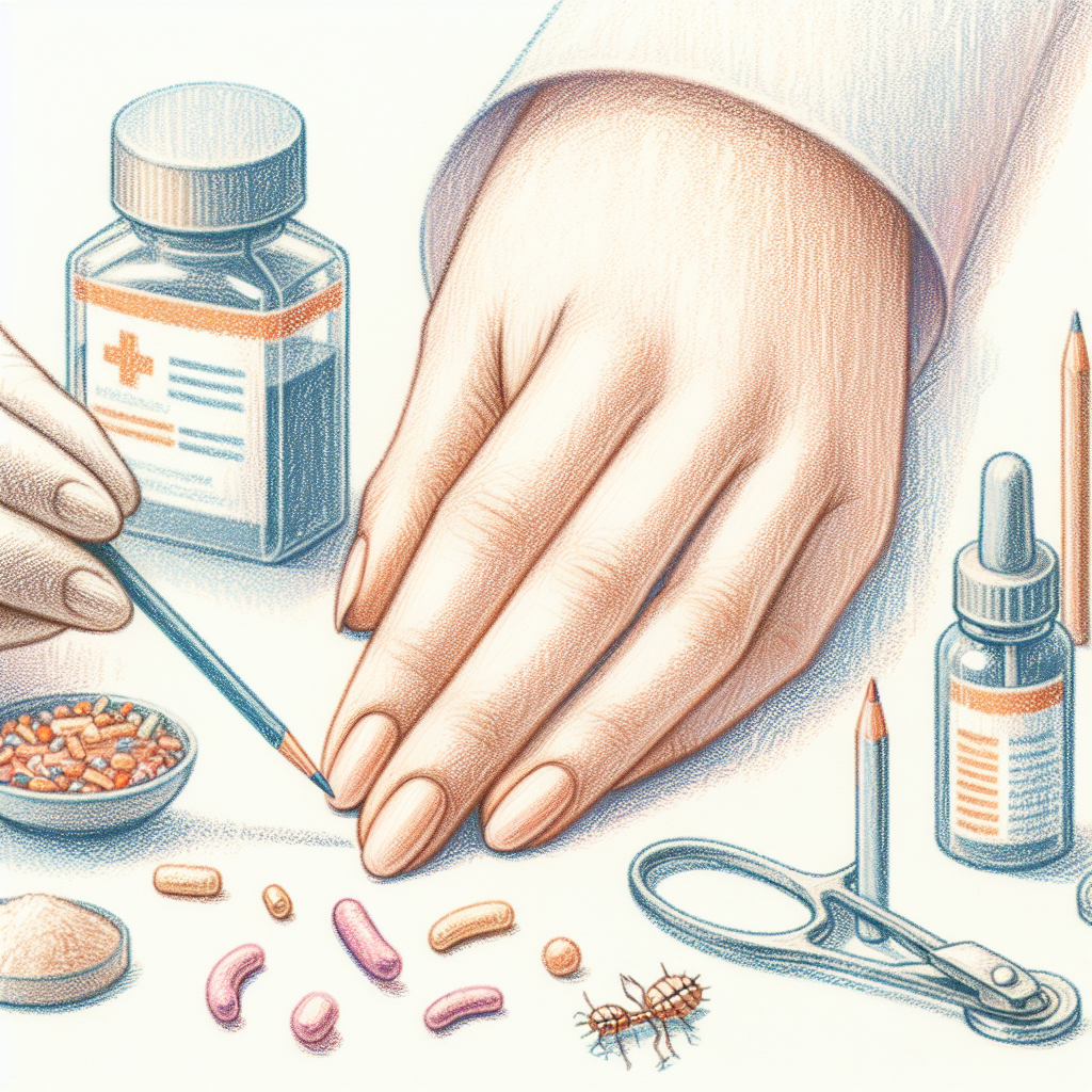 Pastelková ilustrace znázorňující téma: Zdraví a péče