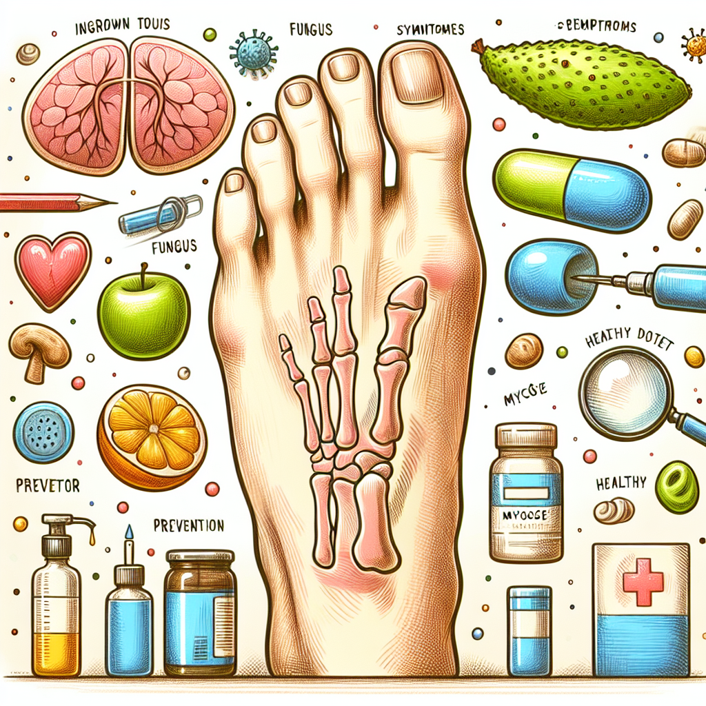 Pastelková ilustrace znázorňující téma: Zdraví nehtů