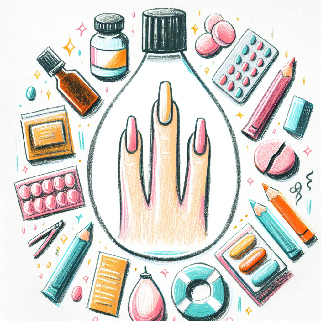 Pastelková ilustrace znázorňující téma: Zdraví