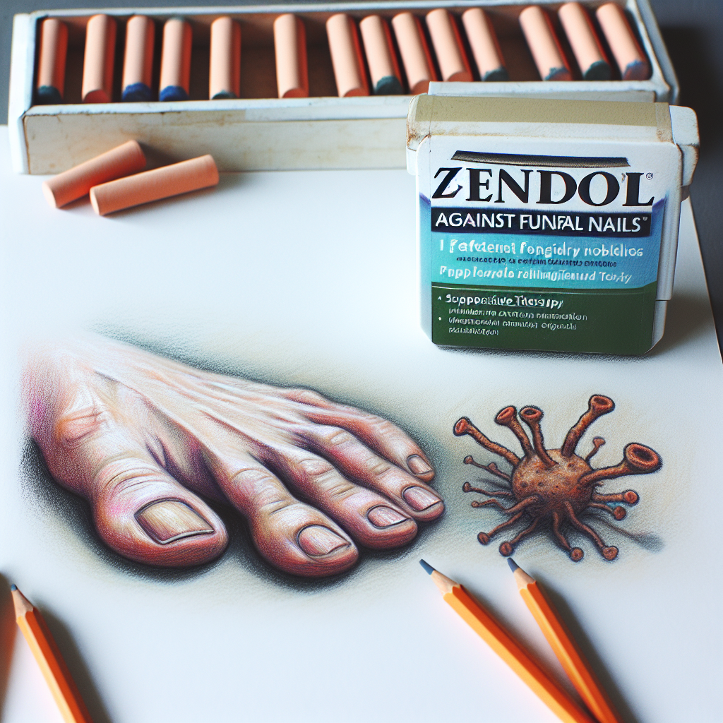 Pastelková ilustrace znázorňující téma: Zdraví