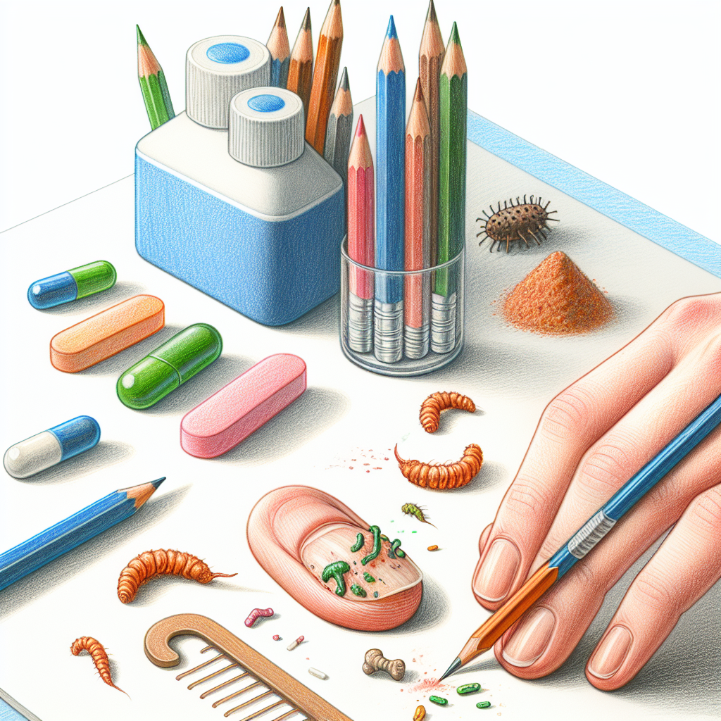 Pastelková ilustrace znázorňující téma: Zdraví