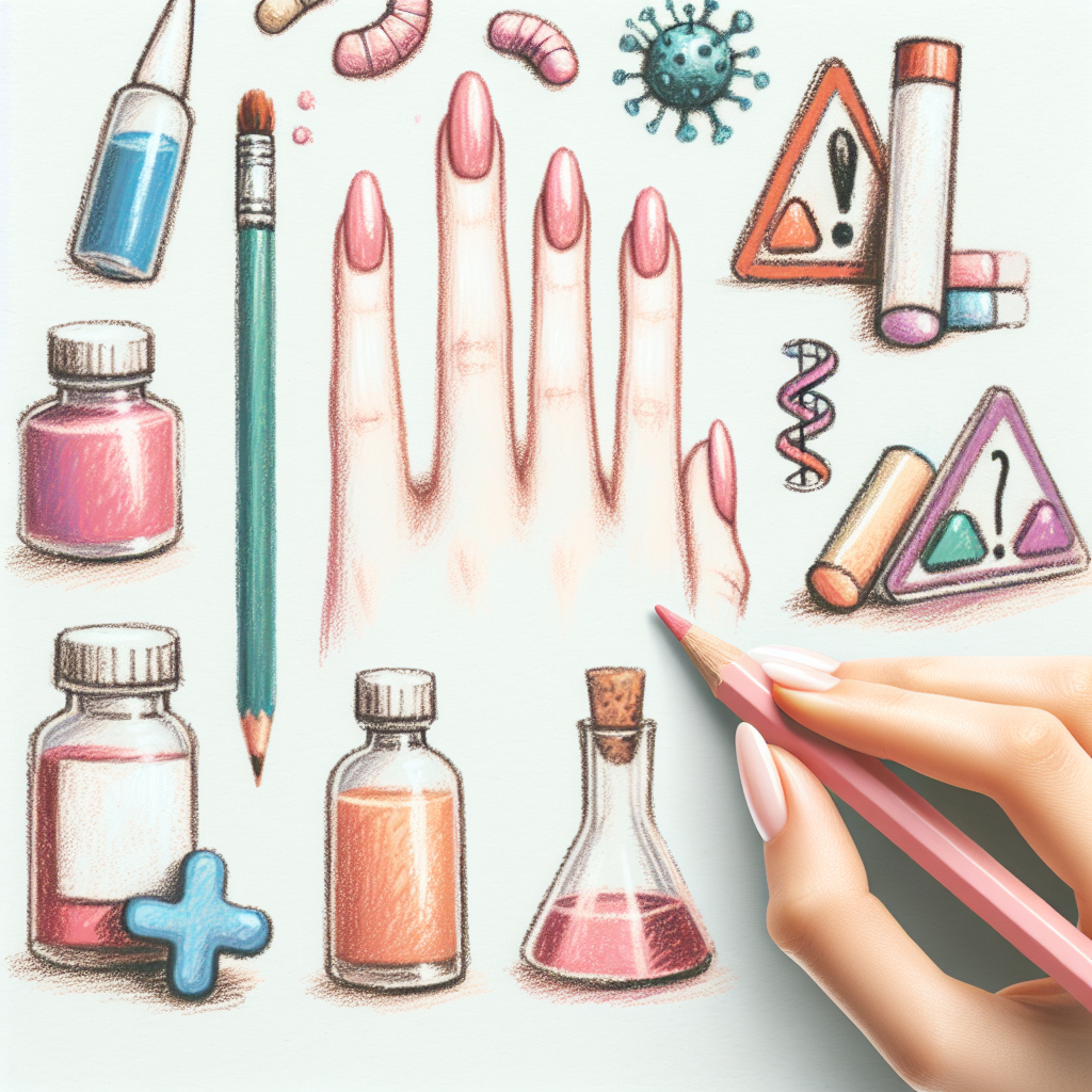 Pastelková ilustrace znázorňující téma: Zdraví